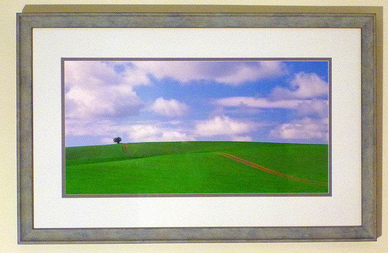 #27 The Palouse Country, WA, 40x25" with frame
