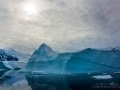 Iceberg and the Antarctic Peninsula - Image #167-2218