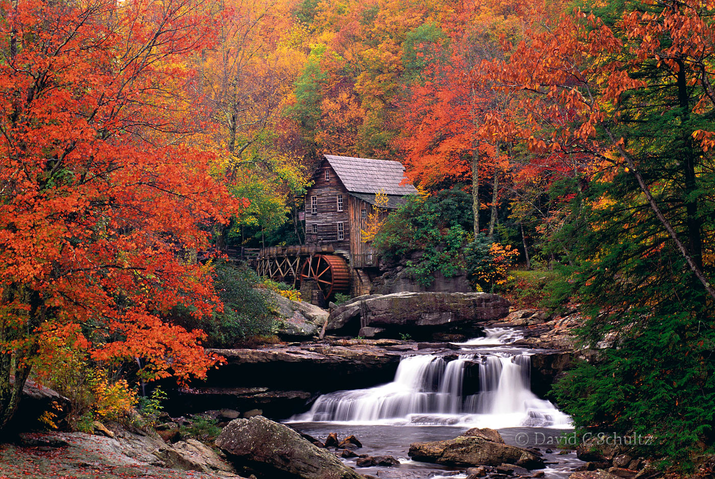 Glade Creek Grist Mill - Image #129-97