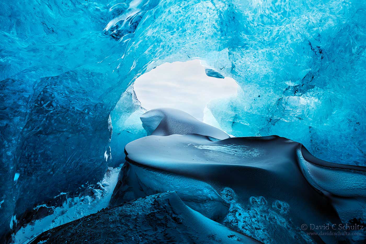 Iceland ice cave - Image #211-1500