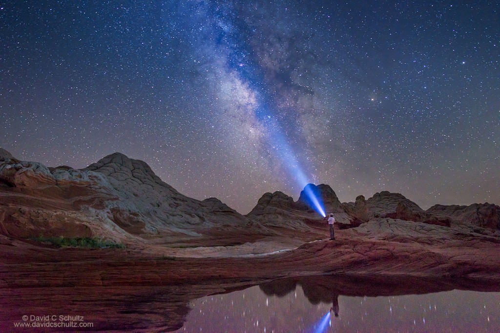 Milky Way at the White Pockets, Arizona