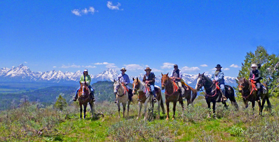 Grand Teton National Park horseback ride